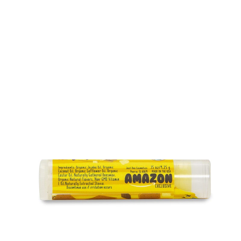Just bee Lappy Lips Organic 100% Natural, Lip Balm Chap stick for Kids, Toddlers (4 flavors) - Organic Essential Oil - for Dry Chapped Lips to Restore and Heal and Make Kids Happy - Image 3